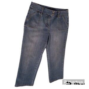 Talbots stretch jeans capris/cropped? sz 10P